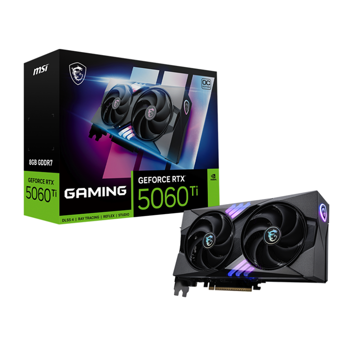 کارت گرافیک ام اس آی مدل  GeForce RTX 5060 Ti 8G Gaming OC 